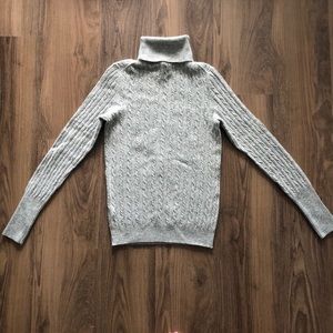 J.Crew Cashmere/Wool Cableknit Sweater Size S